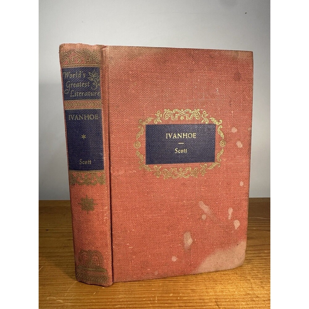 Ivanhoe Sir Walter Scott 1929 Illustrated Hardcover Fountain Press Rare Classic